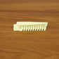 Open foldable hair comb & brush ready for styling