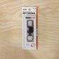 Sturdy metal key holder with smooth finish and keyring for everyday use