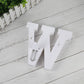 Soft glowing W shaped LED decorative lamp perfect for parties