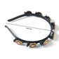 Stylish gold stone headband for festive looks
