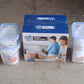 Organivo food storage set demonstrating its airtight and leak-proof functionality.