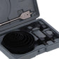 An image showing the various accessories that come with the 18-piece Hole Saw Kit, ready for use.