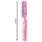 Hair thinning and trimming razor comb accessory