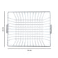 utensil drain basket for kitchen sink