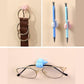 WipeTech cable management clips demonstrating diverse applications.