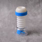 Kitchen sink tap water filter with impurity trap and splash guard