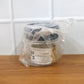 Clear kitchen storage container with tight-fitting airtight lid