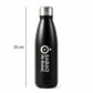 Portable and durable stainless steel water bottle