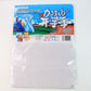 Packaging showing 30-piece mix size transparent adhesive book cover sheets