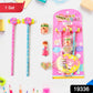 Close-up of candy-inspired pencil set with soft foam toppers