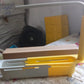 The product packaging box for the Deskrova telescopic sink storage rack.