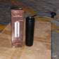Packaging for the Siplix portable stainless steel manual coffee grinder.
