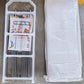 Lifestyle shot of the folding shoe rack organized with different footwear, enhancing home decor.