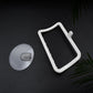 Easy-to-install no-drill towel hanger for convenient use in bathrooms and kitchens.