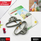 Close-up of the ergonomic handle of the grocery bag holder, showing comfort grip, set of 2.
