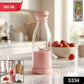 Mini smoothie maker bottle with USB charging port