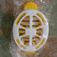 A lifestyle shot of the Quickslice egg slicer in a modern kitchen setting.