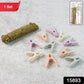 Multipurpose cloth clips holding laundry securely on drying rope