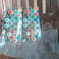 A complete Craftily adult paint by number kit showing all components laid out.