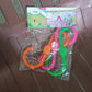 Durable plastic S hooks hanging items in home environment