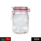 Front view of an Organivo 500ml airtight food storage bag, perfect for snacks.