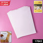 Full A4 sheet self-adhesive labels with printed barcodes for tracking