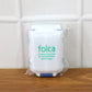 Blue portable pill organizer with secure lids