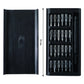 open compact case showing organized screwdriver bits