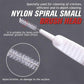 Individual small brushes from the set, ideal for intricate shower head cleaning tasks.