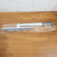 2-in-1 window glass cleaner with microfiber pad and silicone blade on white background