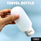 A convenient MiniPack set of 60ml travel bottles featuring colorful caps for easy identification of contents.