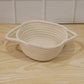 Woven storage basket daily use
