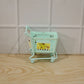 Packaged mini shopping cart toy for children with colorful design