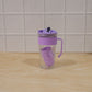 Pack of glass straws for reusable drinkware