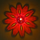 Overhead view of the 12-piece Diwali candle holders in various hues.