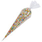Transparent disposable piping bag suitable for cake and cupcake icing