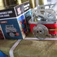 An alternative angle of the Mini Camping Stove, emphasizing its compact folded size for easy transport.