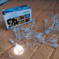 Packaging of the crystal water drop LED string lights.