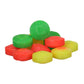 Velvet Wipe Urinal Cubes placed in a clean washroom fixture for continuous freshness.
