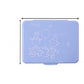 6-compartment pill organizer on white background