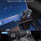 Top view of  car charger adapter with LED voltage display