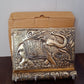 Lifestyle shot of the elegant wooden elephant key holder enhancing a modern home entryway.