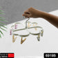 Compact clip hanger for drying delicates and baby clothes.