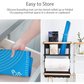 Silicone baking mat laid flat on a surface, showing its full size and flexibility.