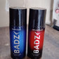 Men’s deodorant spray bottle in sleek design for daily grooming