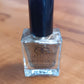Canvas Gold Metallic Nail Polish 10 ML bottle front view with metallic gold color