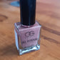 Pastel peach shade gel nail polish bottle ideal for quick dry manicures