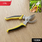 Set of garden pruning shears in packaging, durable and easy to use