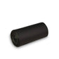 Heavy-duty small black garbage bag, 17x19 inches, ready for waste disposal.