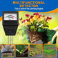 Garden soil tester in planting lifestyle setting